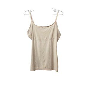 SPANX  Women's Thinstincts Covertible Cami Beige Shapewear Tank Top
